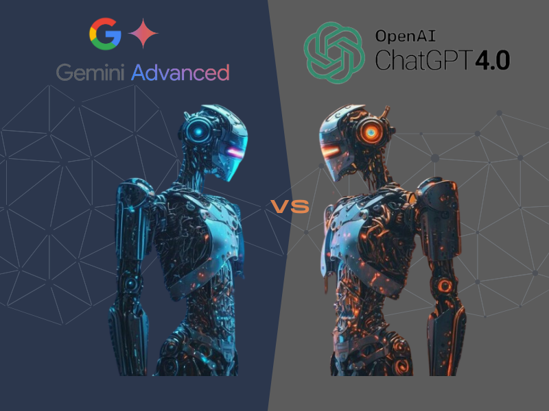 Google Gemini Advance vs OpenAI ChatGPT4