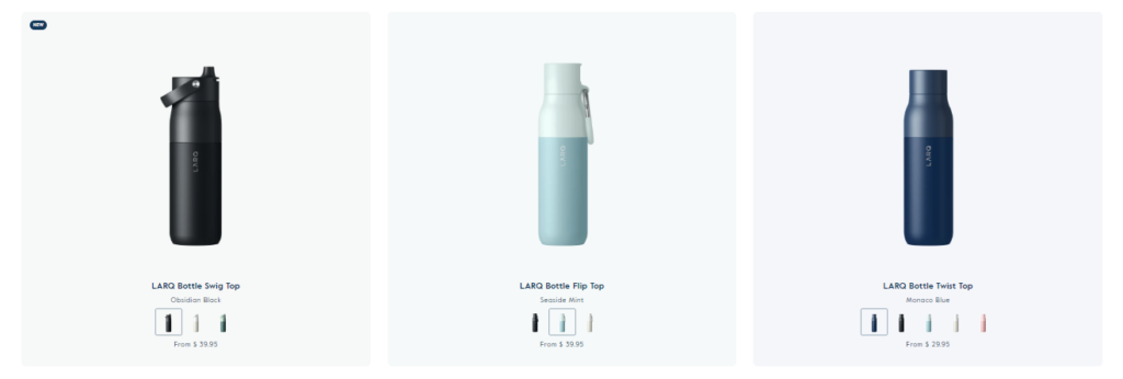 smart water bottle, larq watter bottle